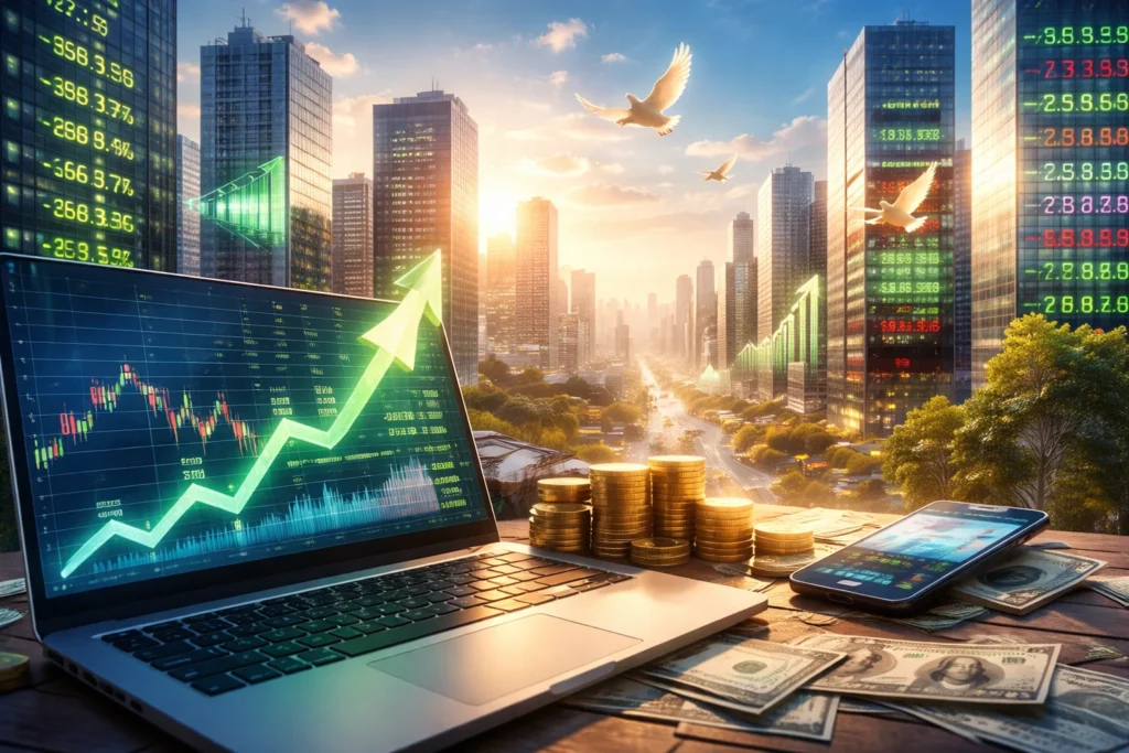 Global Stocks Surge After Peace Hopes Emerge