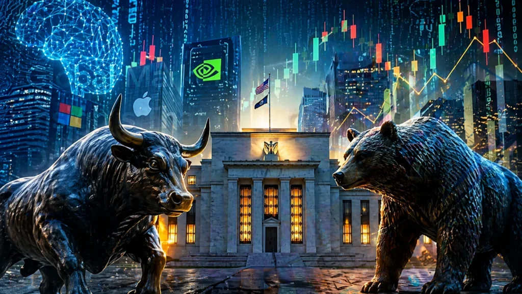 Wall Street Watches Big Tech and Fed Clues