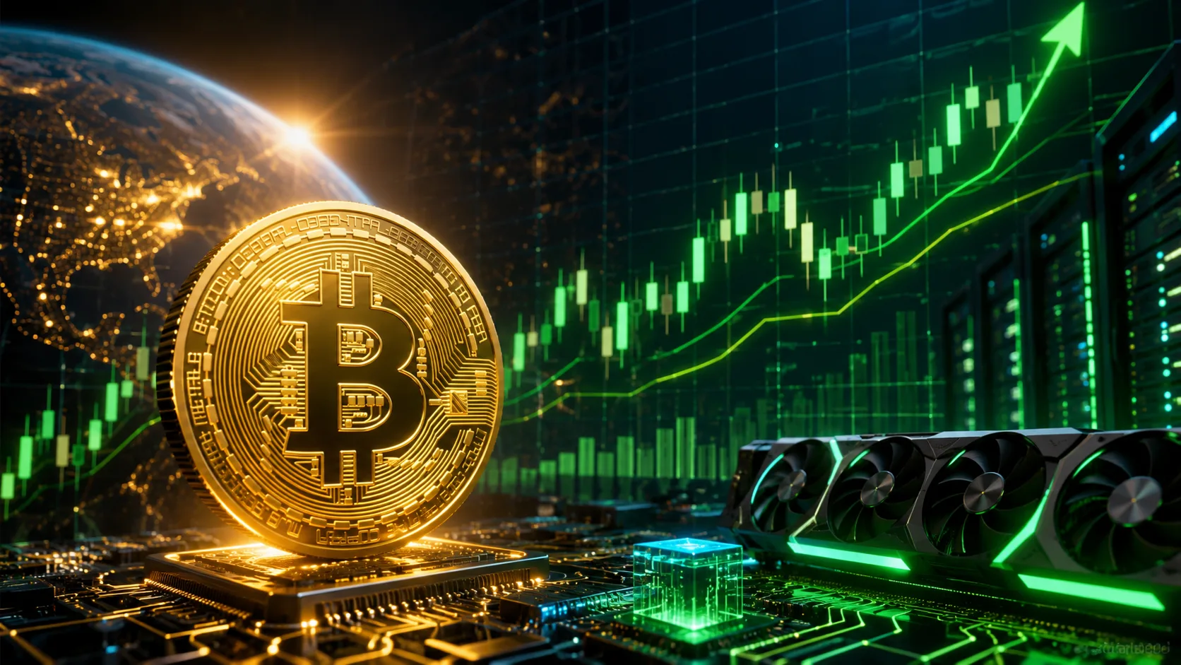 Bitcoin Rebound Tests $78K After Nvidia Beat