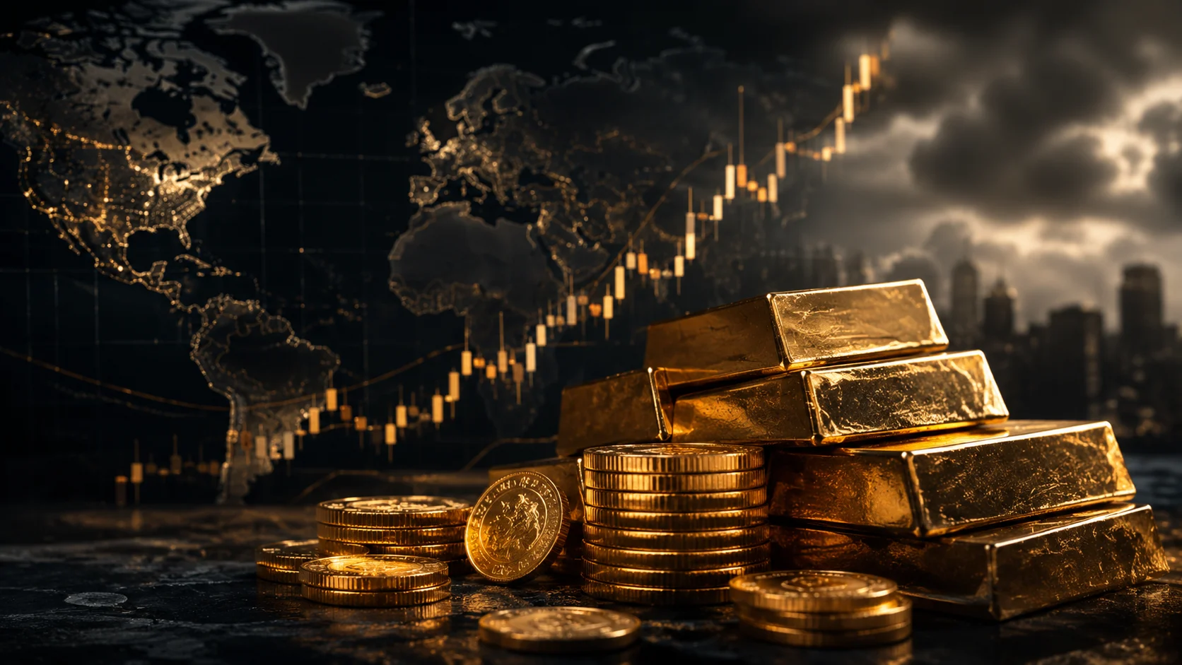Global Gold Prices Rise as World Tensions Build