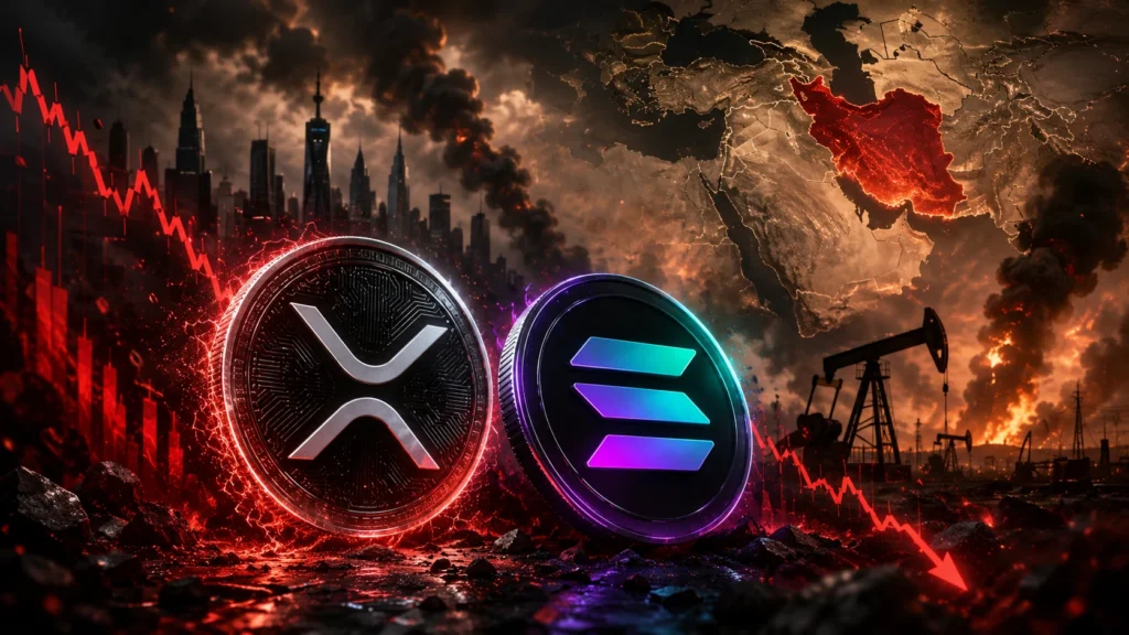 XRP and Solana Slide as Iran Conflict Bites