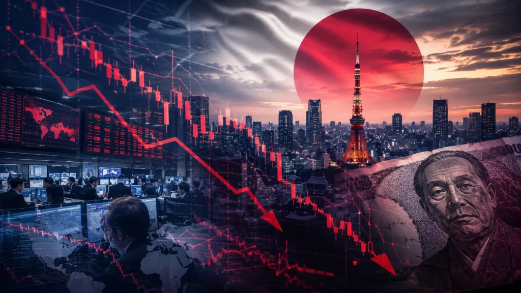 Global Stocks Slide as Yen Nears Crisis Zone