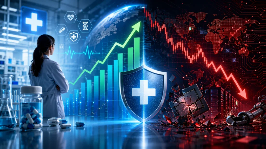 Healthcare Stocks Become Tech’s Safe Haven