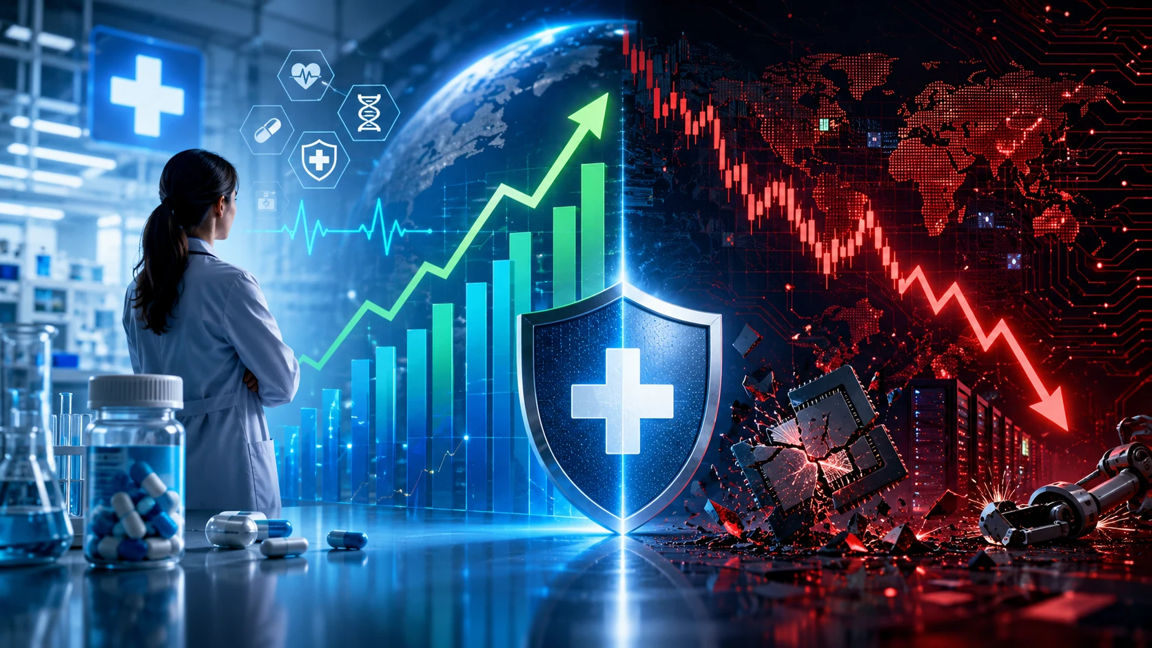 Healthcare Stocks Become Tech’s Safe Haven