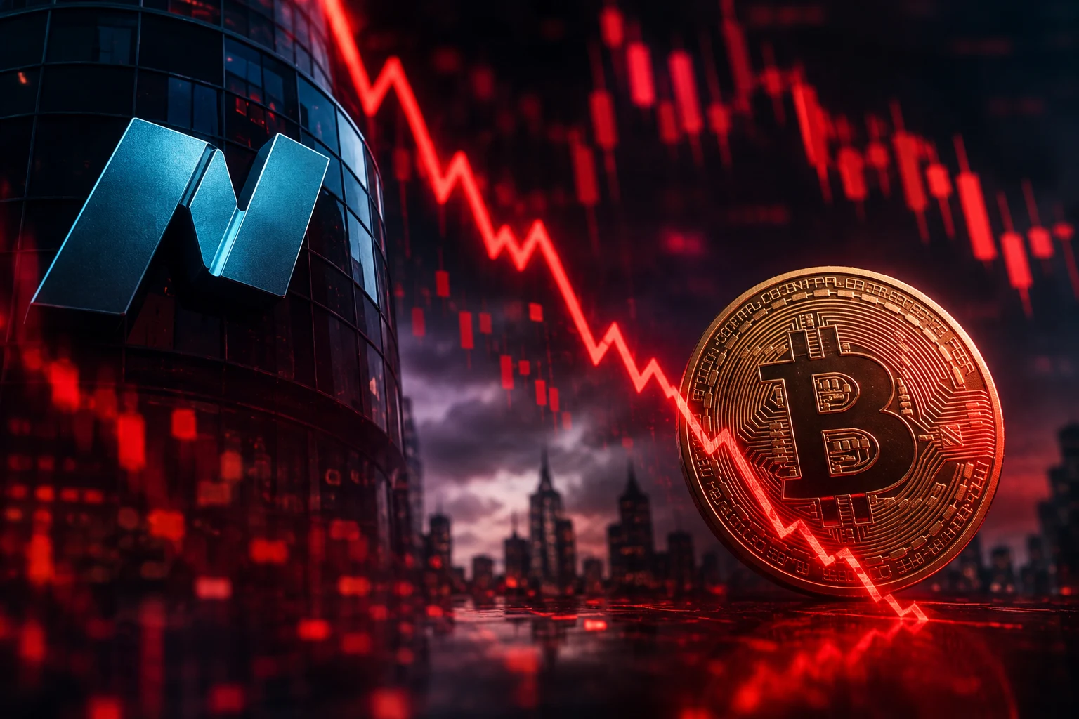 Nasdaq Tech Selloff Pulls Bitcoin Lower