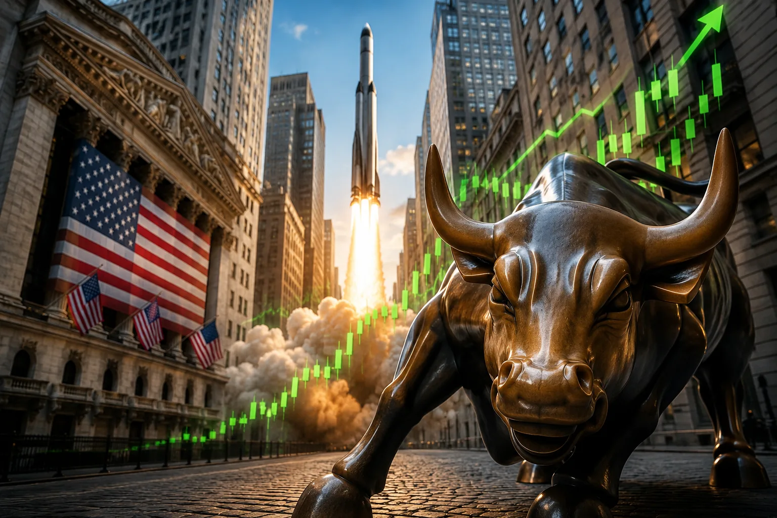 SpaceX IPO Sends Wall Street Into Rally Mode