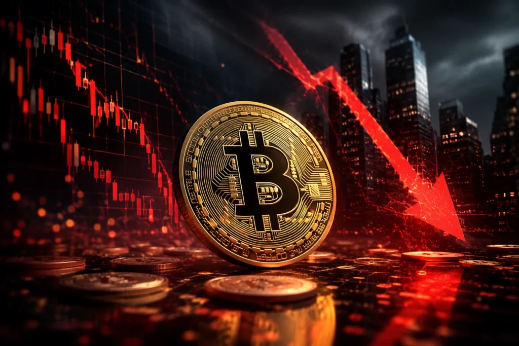 Bitcoin Price Slides as Stock Selloff Spreads