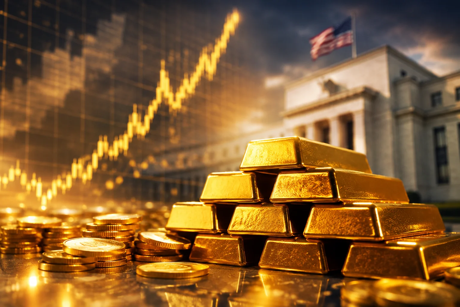 Gold Prices Rise as Fed Rate Hike Bets Fade