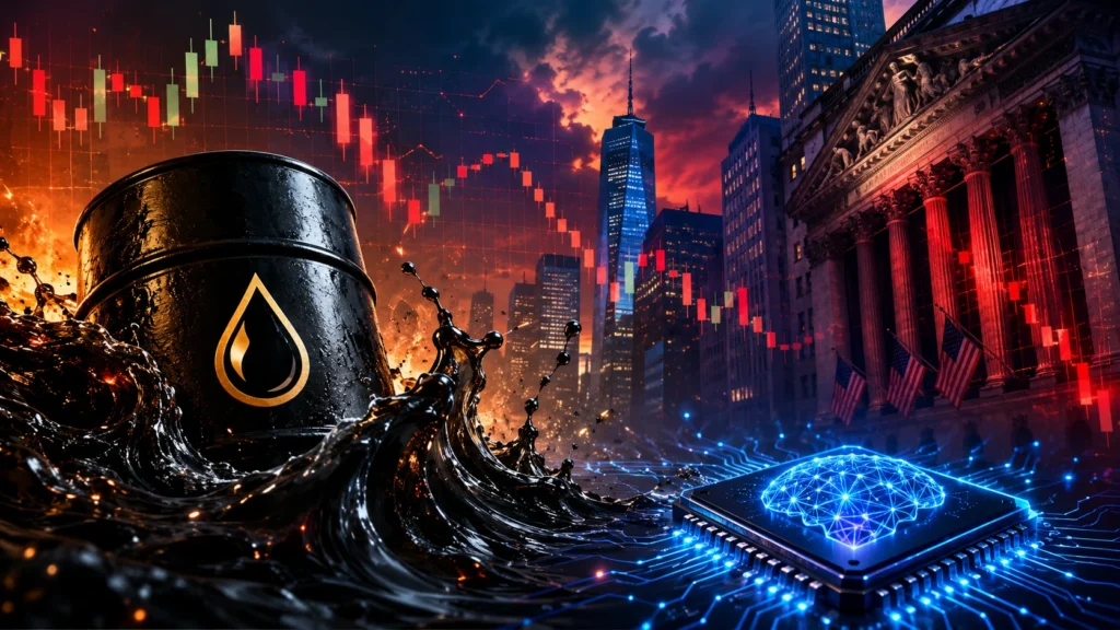 Oil Price Spike Tests Wall Street’s AI Rally