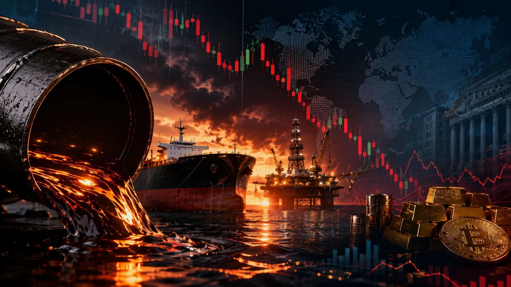 Oil Shock Puts Global Markets Back on Alert