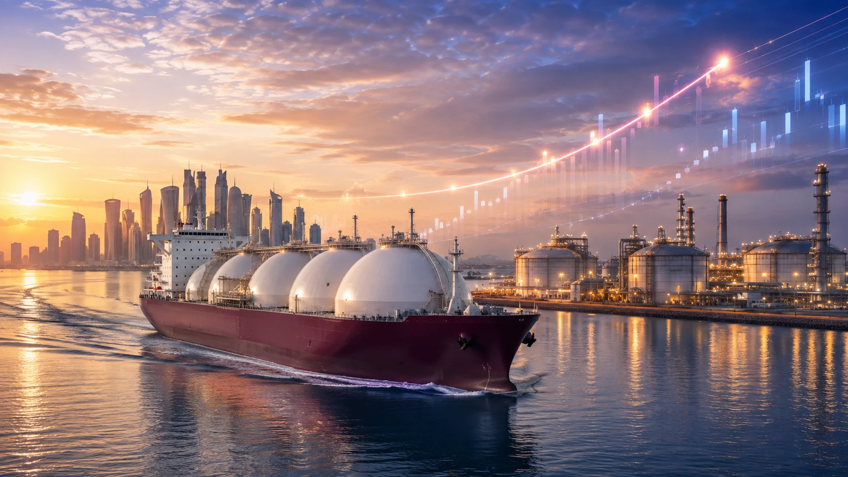 Qatar Stocks Rally as LNG Shipping Restarts